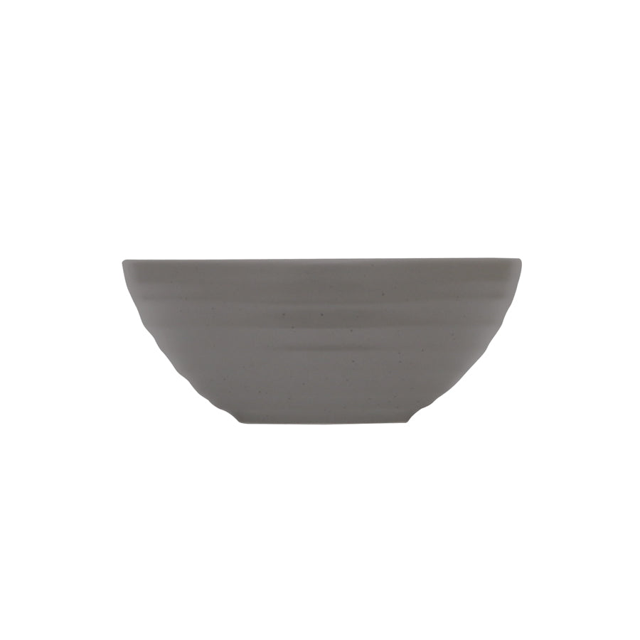 Artisan Pebble Vitrified Fine China Grey Round Side Bowl 16cm Pack of 4