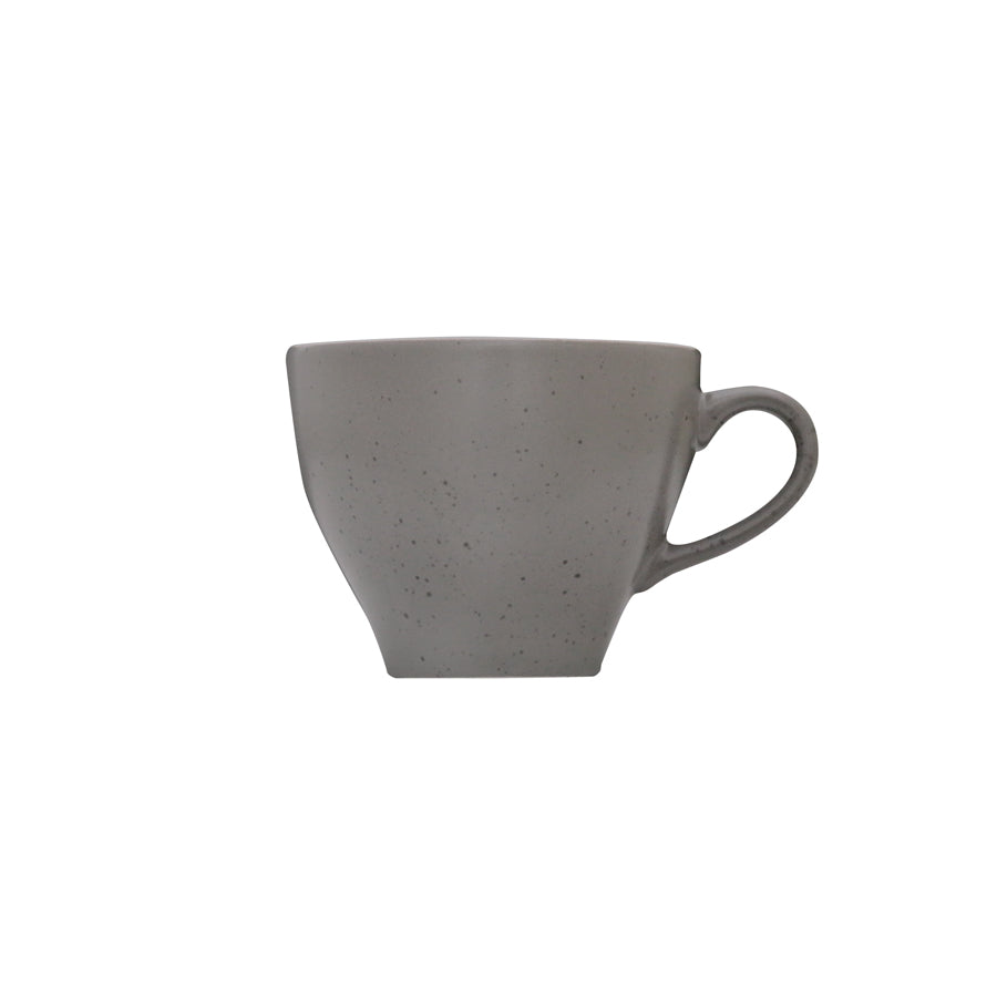 Artisan Pebble Vitrified Fine China Grey Teacup 20cl Pack of 12