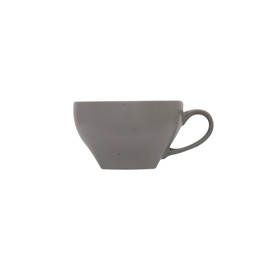 Artisan Pebble Vitrified Fine China Grey Cappucinno Cup 30cl Pack of 6