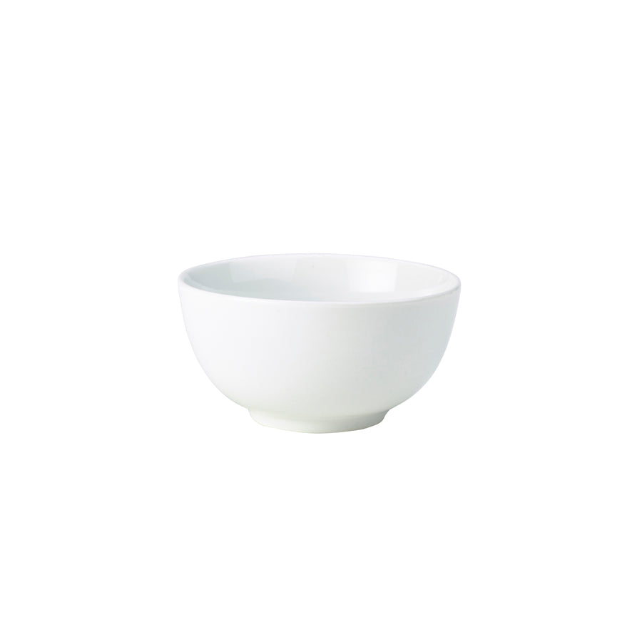 Genware Porcelain White Round Rice Bowl 11cm 28cl 10oz Pack of 6