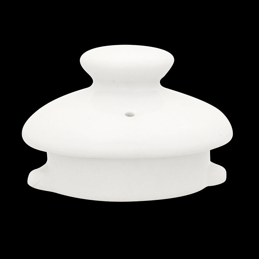 Superwhite Porcelain Replacement Lid For Teapot 16oz BH575 Pack of 6