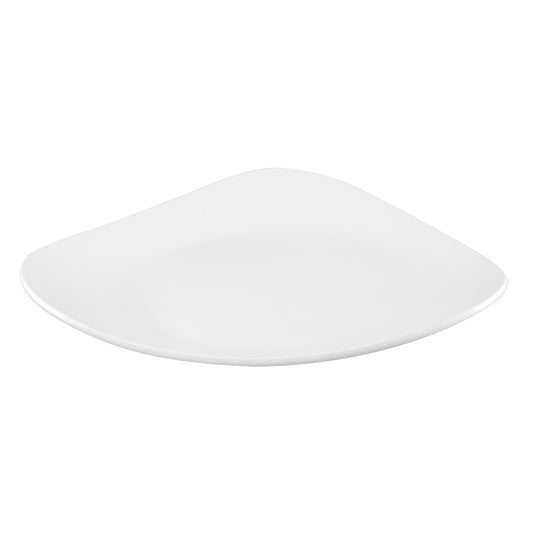 Churchill Alchemy Melamine White Lotus Triangular Platter 35x32.5cm Pack of 4