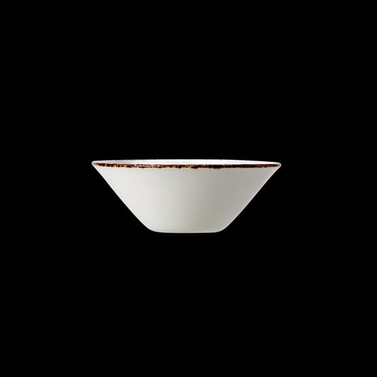 Steelite Brown Dapple Vitrified Porcelain Round Essence Bowl 11.2cm 4 1/2 Inch Pack of 12