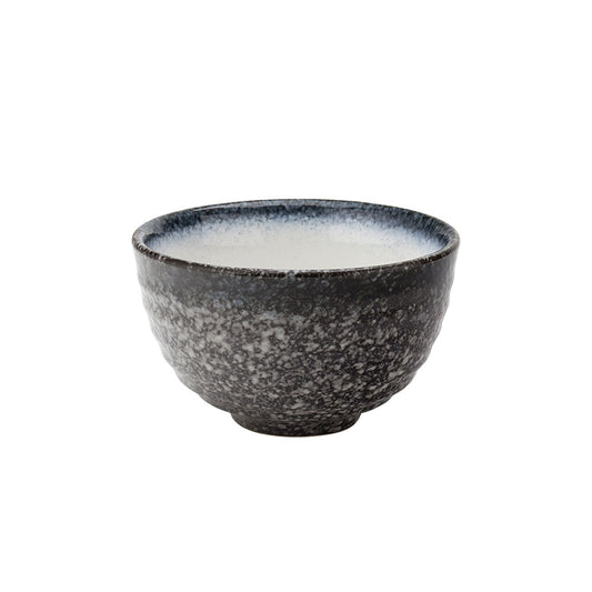 Utopia Isumi Stoneware Grey Round Rice Bowl 11cm 4.25 Inch Pack of 12