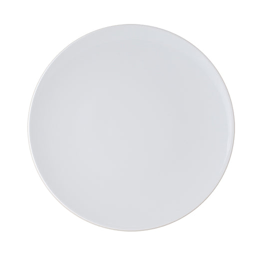 Astera Style Vitrified Porcelain White Flat Presentation Platter 28cm Pack of 6