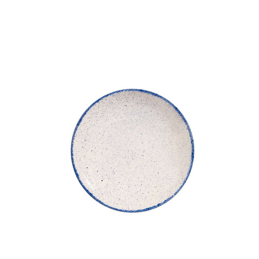 Churchill Stonecast Hints Vitrified Porcelain Indigo Blue Round Coupe Bowl 18.2x3cm 15oz Pack of 12