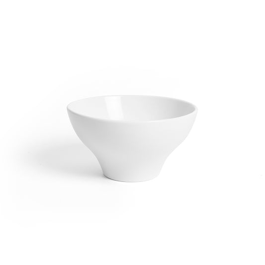 Crème Esprit Vitrified Porcelain White Round Side bowl 14cm Pack of 6