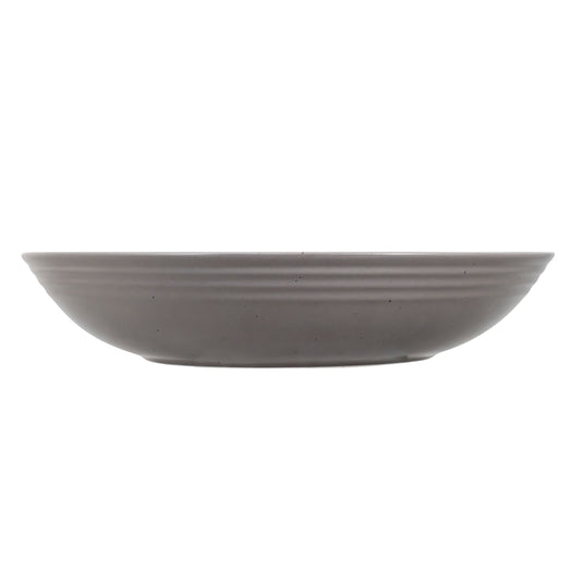 Crème Galerie Vitrified Porcelain Pebble Round XL Buffet Bowl 39cm