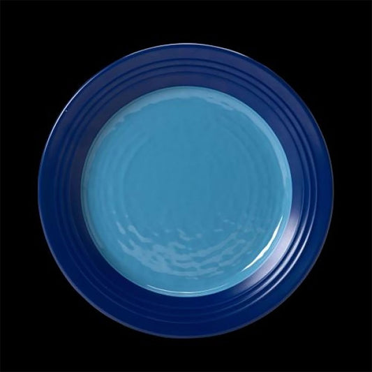 Steelite Freedom Melamine Blue Round Plate 16.5cm Pack of 6