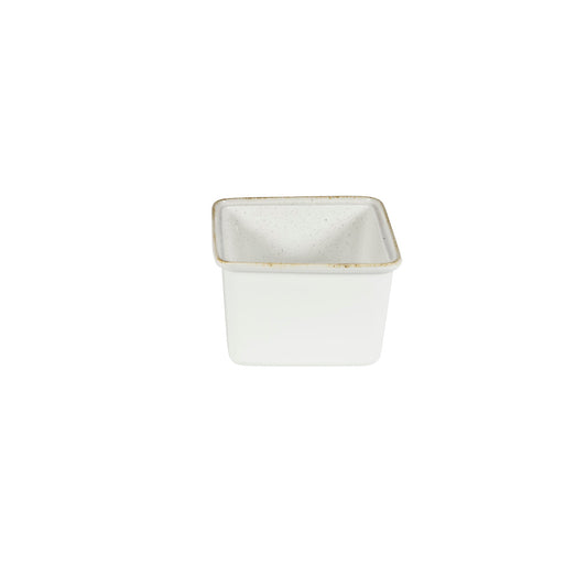 Churchill Stonecast Vitrified Porcelain Barley White Small Casserole Dish 18x19.4x11.5cm Pack of 4