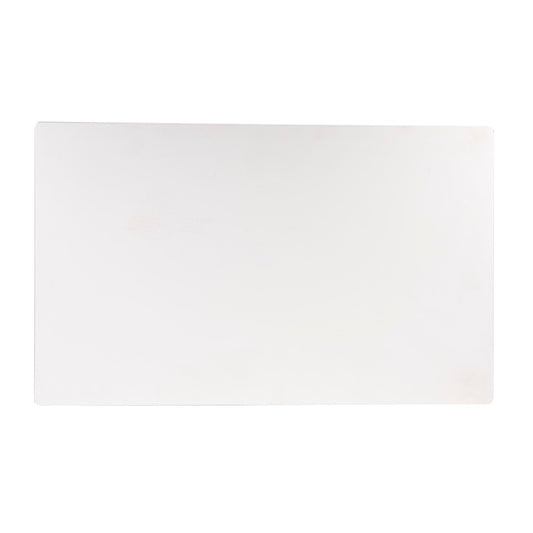 Churchill Alchemy Melamine Rectangular 1/1 Gastronorm White Buffet Tray 53x32.5cm Pack of 2