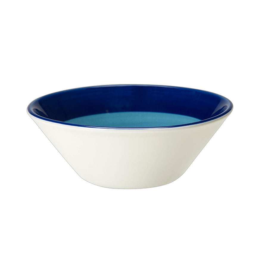 Steelite Freedom Vitrified Porcelain Blue Round Essence Bowl 14cm 5 1/2in 11.7oz Pack of 12