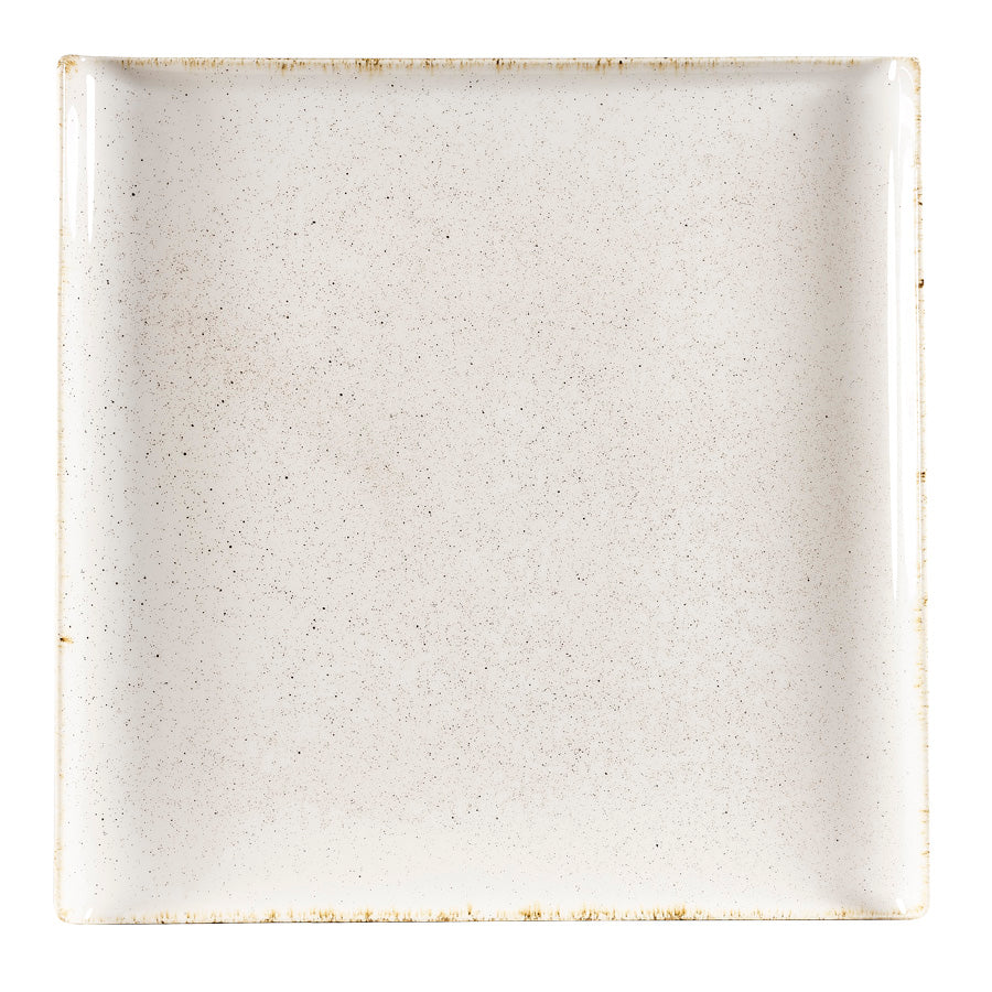 Churchill Balance Alchemy Fine China Barley White Square Buffet Tray 30.3cm Pack of 4