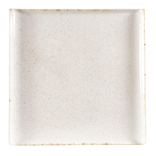 Churchill Balance Alchemy Fine China Barley White Square Buffet Tray 30.3cm Pack of 4