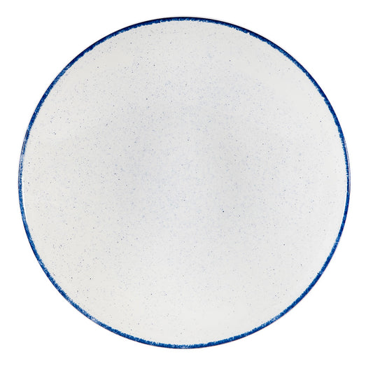 Churchill Stonecast Hints Vitrified Porcelain Indigo Blue Round Coupe Bowl 38.5x8.8cm 500cl Pack of 4