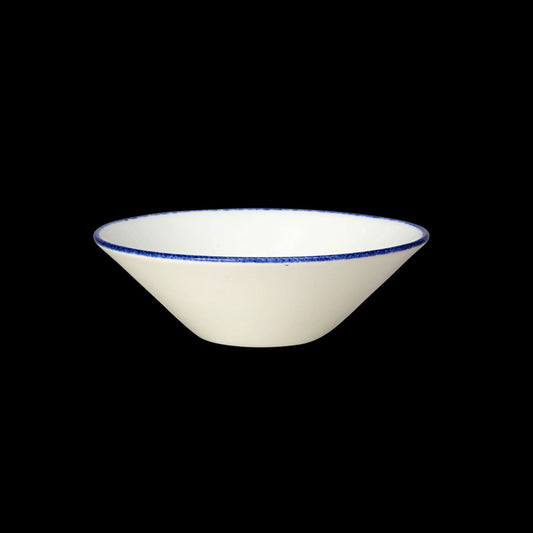 Steelite Blue Dapple Vitrified Porcelain Round Essence Bowl 16.5cm 26.75cl Pack of 24