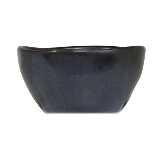 Artisan Andromeda Vitrified Stoneware Round Black Dip Pot 7cm Pack of 24