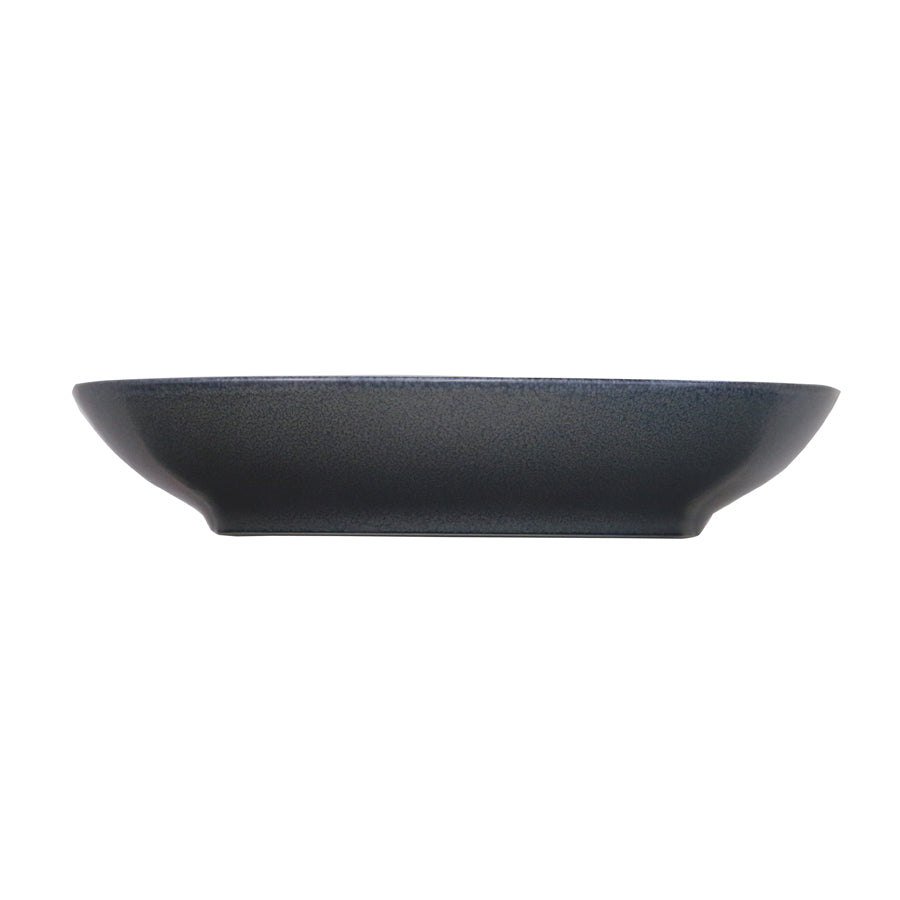 Artisan Andromeda Vitrified Stoneware Round Black Coupe Bowl 23cm Pack of 4