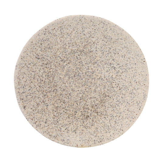 Artisan Shore Vitrified Stoneware Cream Round Coupe Plate 16cm Pack of 6