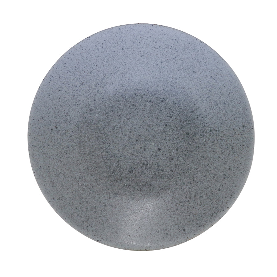 Artisan Kernow Vitrified Stoneware Grey Round Coupe Plate 21cm Pack of 6