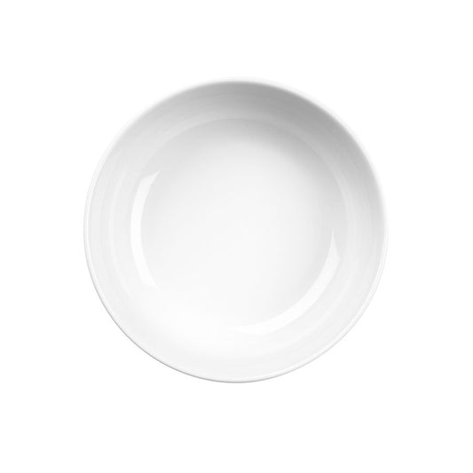 Churchill Art De Cuisine Porcelain White Round Menu Bowl 48cl 16.9oz Pack of 6