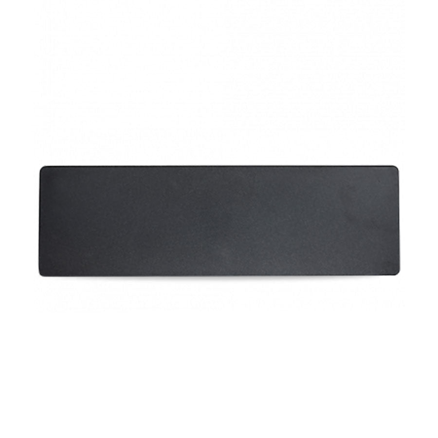 Churchill Alchemy Buffet Melamine Black Granite Rectangular 2/4 Gastronorm Tray 53x16cm Pack of 4