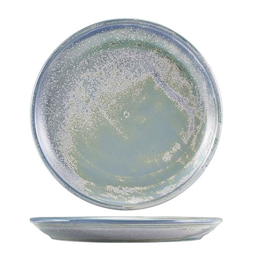 GenWare Terra Porcelain Seafoam Coupe Plate 24cm Pack of 6