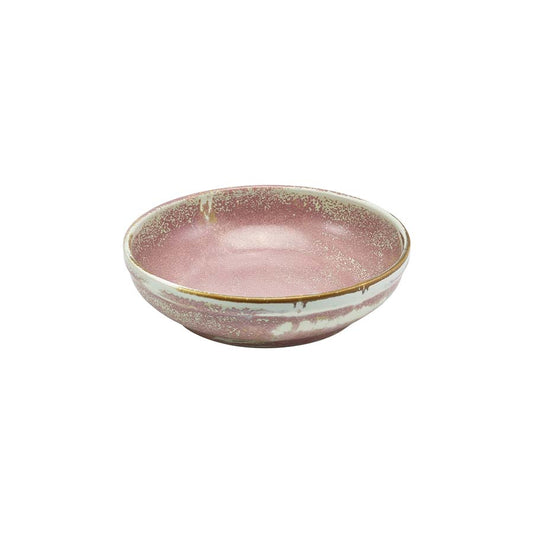 Genware Terra Porcelain Rose Round Coupe Bowl 23cm 1.3 Litre 45.75oz Pack of 6