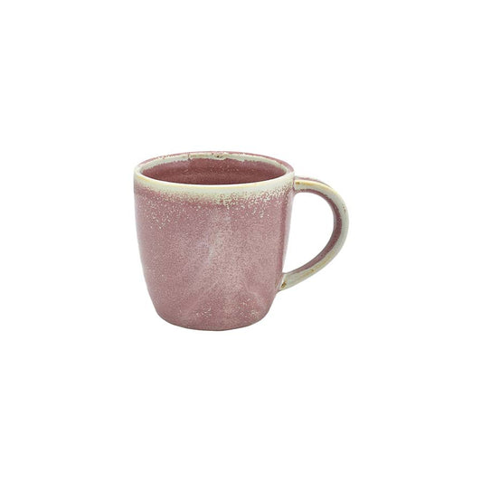 Genware Terra Porcelain Rose Mug 30cl 10.5oz Pack of 6