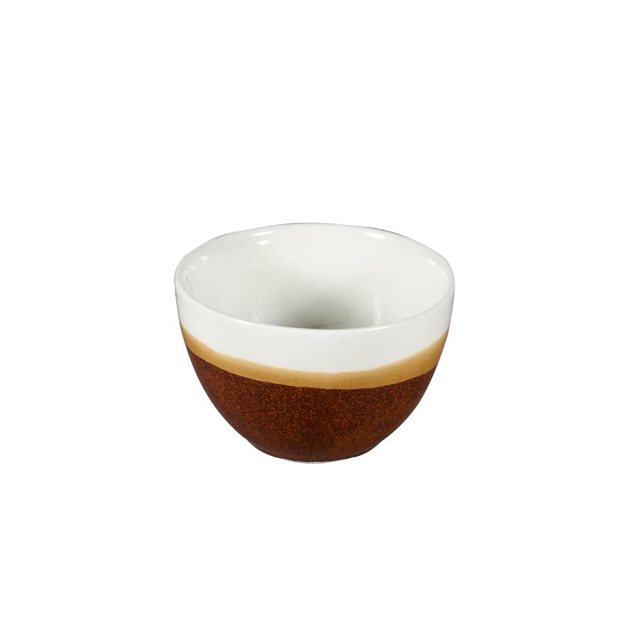 Churchill Monochrome Vitrified Porcelain Cinnamon Brown Open Other Tableware Bowl 22.7cl 8oz Pack of 12