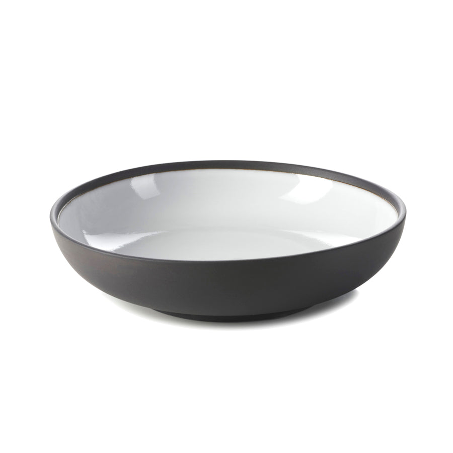 Revol Likid & Solid Ceramic White Round Gourmet Plate 17.5x4.5cm 45cl Pack of 6