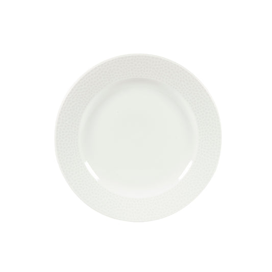 Churchill Isla Vitrified Porcelain White Round Plate 21cm Pack of 12