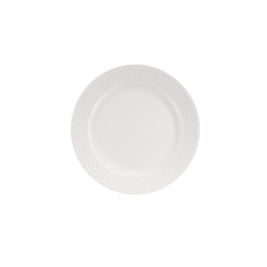 Churchill Isla Vitrified Porcelain White Round Plate 17cm Pack of 12