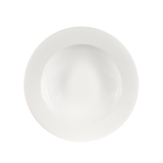 Churchill Isla Vitrified Porcelain White Round Pasta Bowl 30.8cm 87.5cl 30.8oz Pack of 12