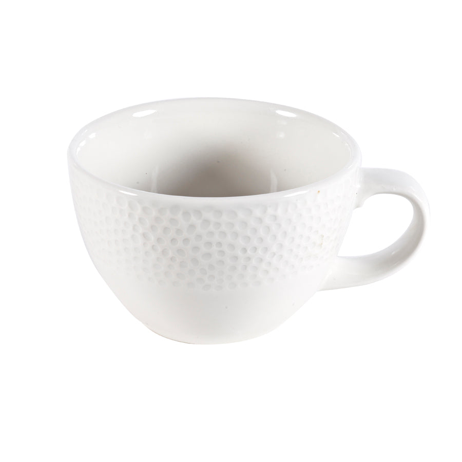 Churchill Isla Vitrified Porcelain White Teacup 22cl 8oz Pack of 12