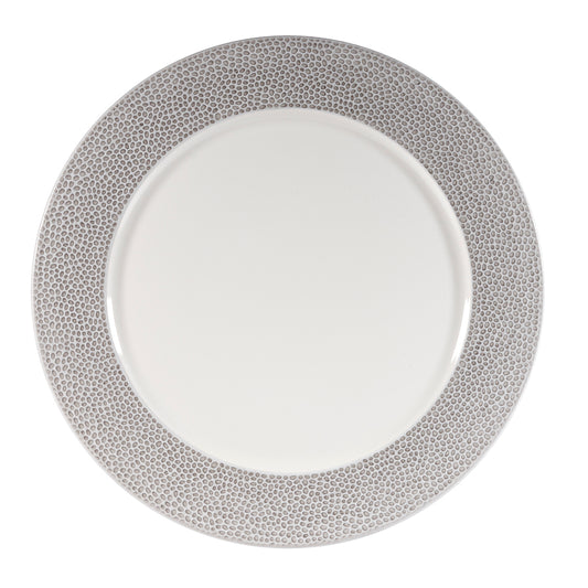 Churchill Isla Vitrified Porcelain Shale Grey Shale Grey Round Presentation Plate 30.5cm Pack of 12