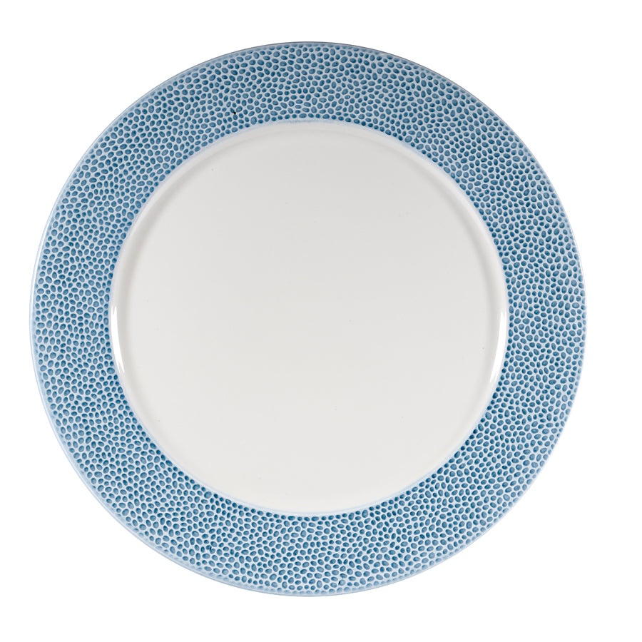 Churchill Isla Vitrified Porcelain Ocean Blue Round Presentation Plate 30.5cm Pack of 12