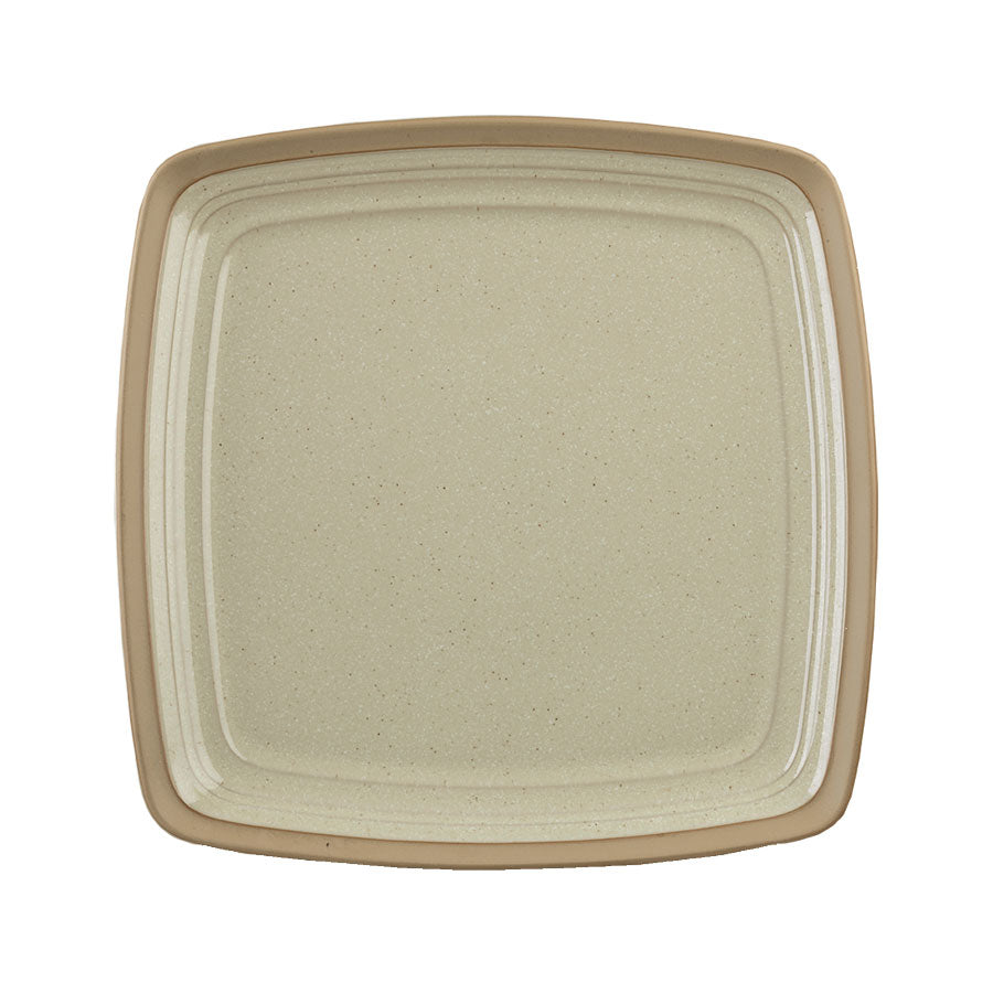 Churchill Art De Cuisine Igneous Stoneware Natural Square Plate 30cm Pack of 6