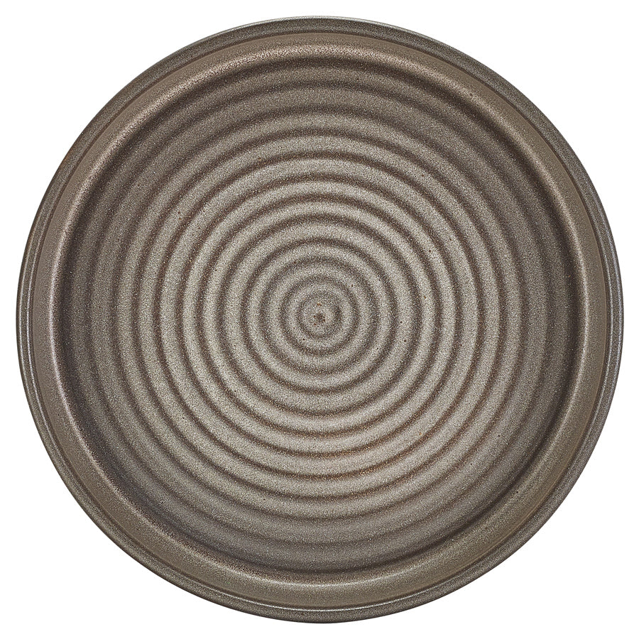 Genware Terra Stoneware Antigo Round Presentation Plate 21cm Pack of 6