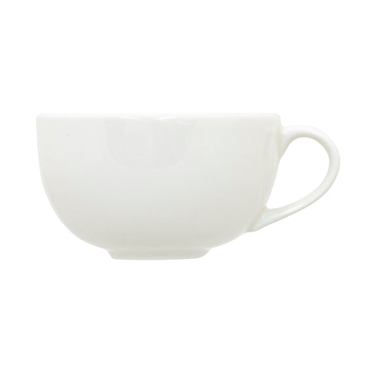 Crème Renoir Vitrified Porcelain White Cup 28cl 10oz Pack of 8