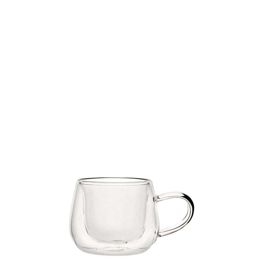 Utopia Double Walled Glass Mug 3oz 8.5cl Pack of 12