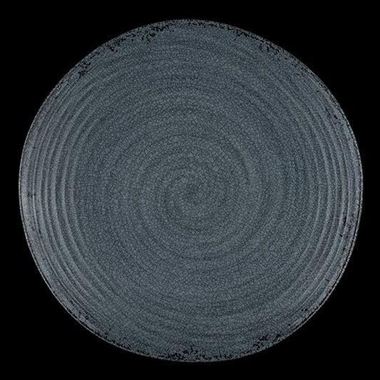 Creations Pompeii Melamine Grey Round Plate 27.94cm Pack of 12