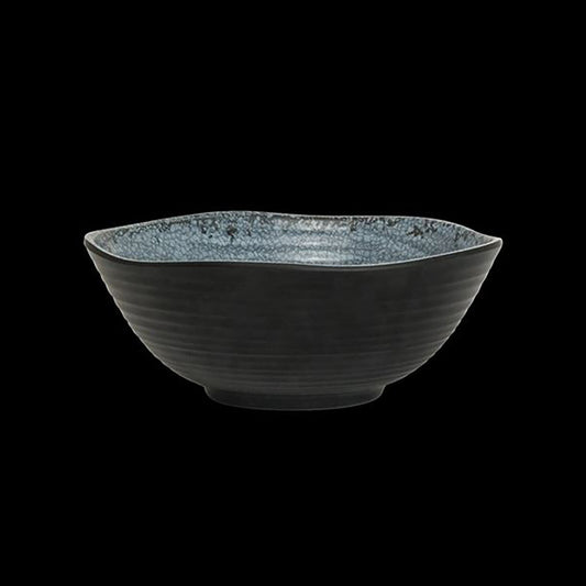 Creations Pompeii Melamine Grey Round Bowl 17.78cm Pack of 24