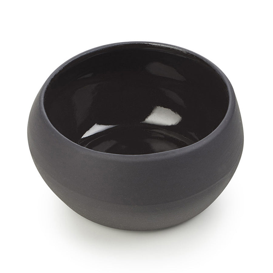 Revol Solstice Ceramic Black Moon Round Bowl 12.6x5.6cm 40cl Pack of 6