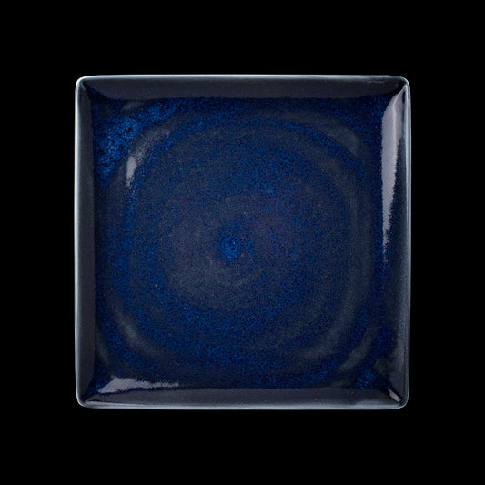 Steelite Vesuvius Vitrified Porcelain Lapis Square Plate 27cmx27cm Pack of 6