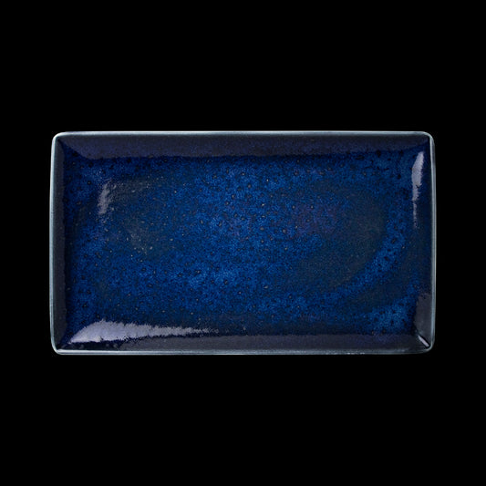 Steelite Vesuvius Vitrified Porcelain Lapis Rectangle Tray 33cmx19cm Pack of 6