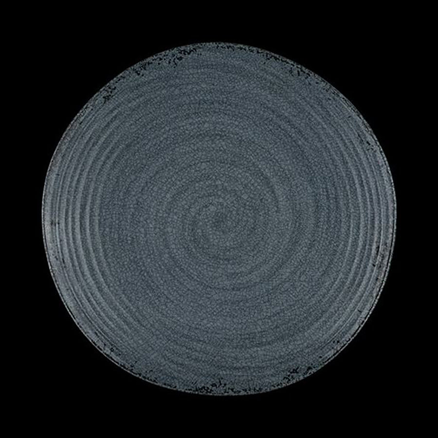 Creations Pompeii Melamine Grey Round Plate 22.86cm Pack of 12