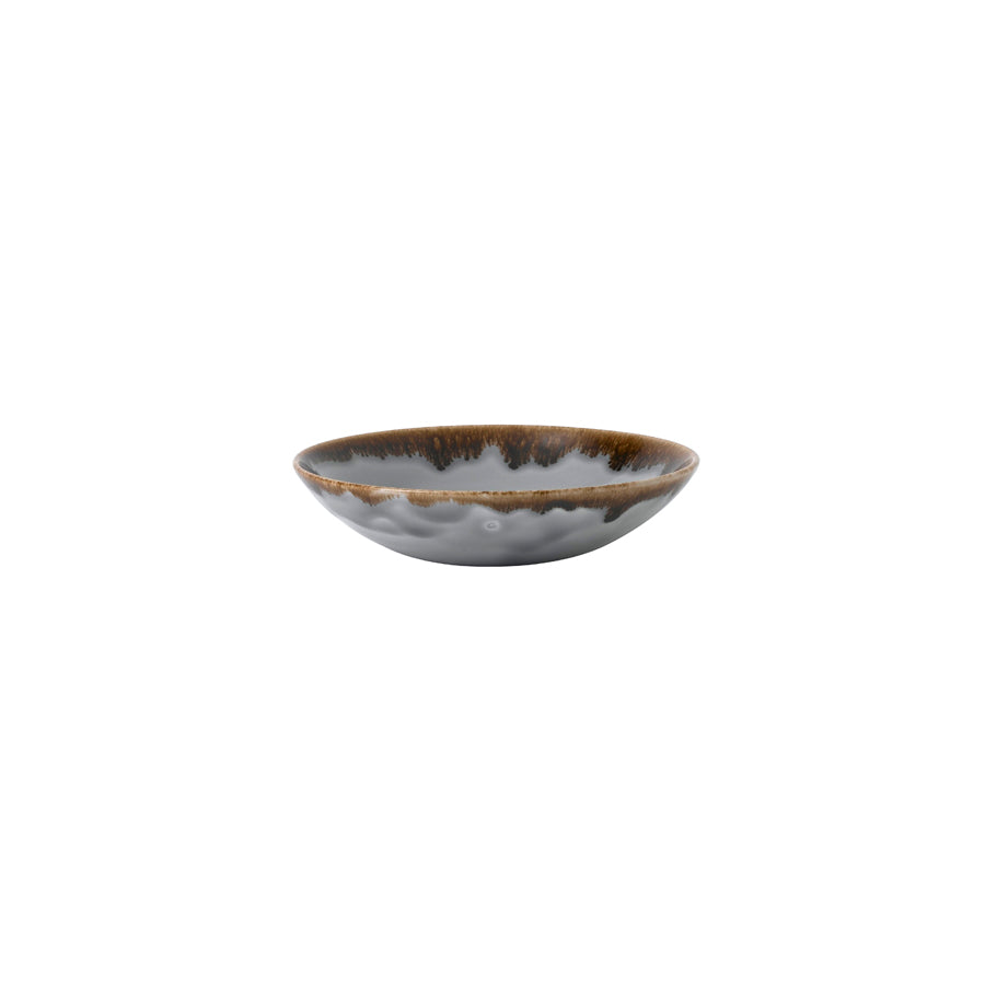 Dudson Harvest Vitrified Porcelain Grey Round Coupe Bowl 18.2cm 42.6cl 15oz Pack of 12