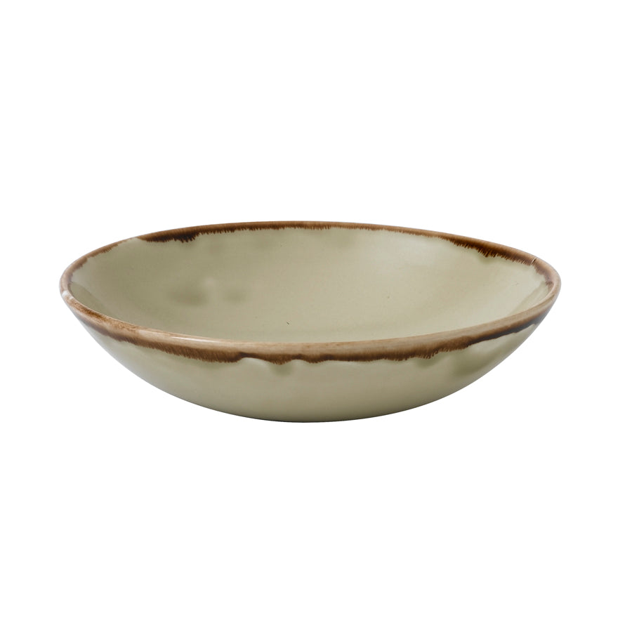 Dudson Harvest Vitrified Porcelain Linen Round Coupe Bowl 18.2cm 42.6cl 15oz Pack of 12