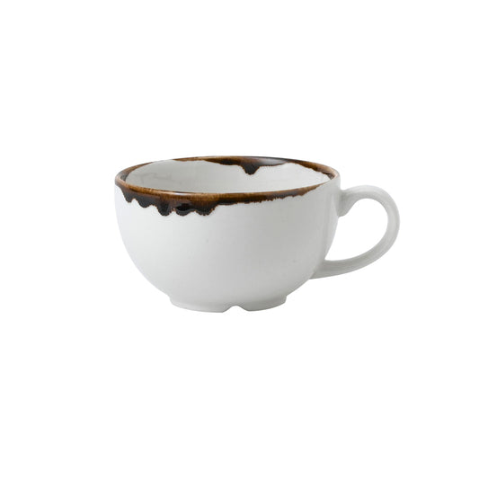 Dudson Harvest Vitrified Porcelain Natural Cappucino Cup 22.7cl 8oz Pack of 12